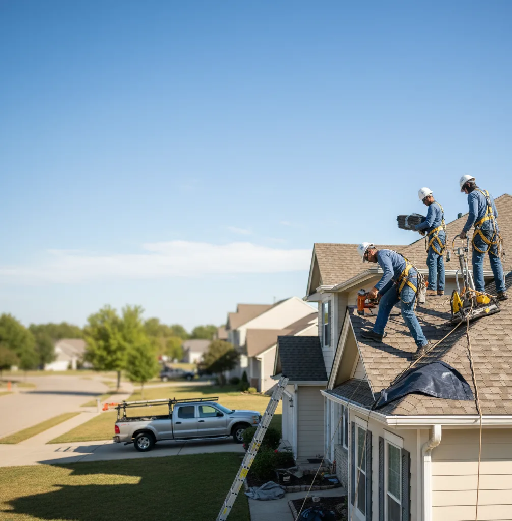 Roof Repair in Levering